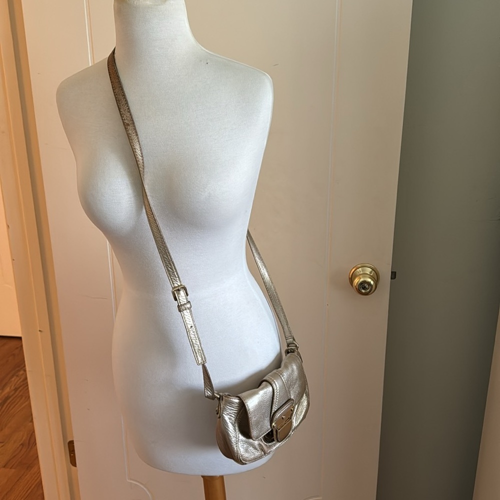 Michael Kors crossbody mini gold bag